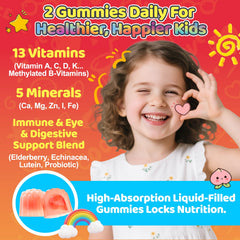 Fajeckma DHA omega-3 algae oil gummies for brain and mood support