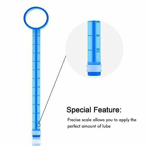 Famolay lube applicator with 10ml scale for precise dosing