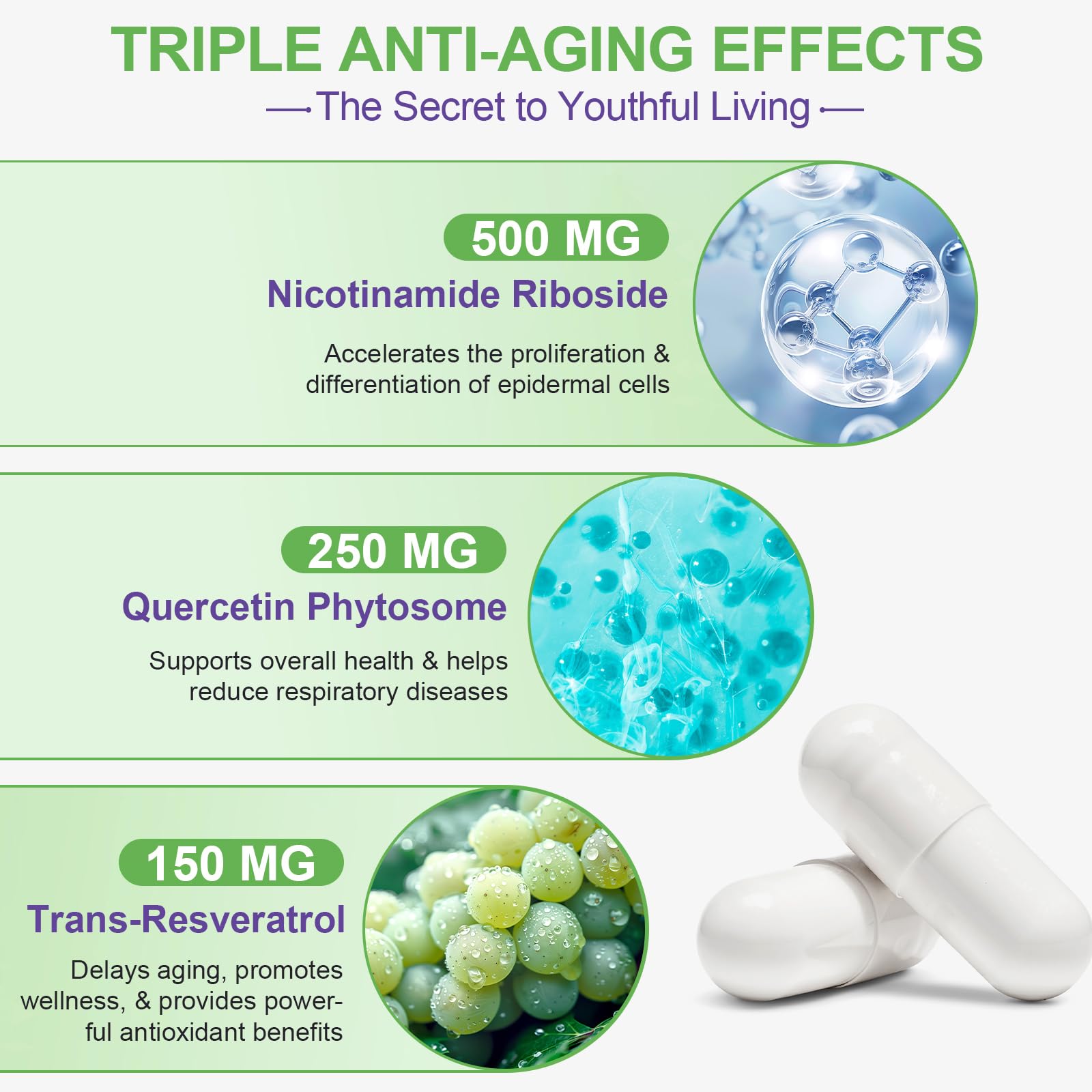 FANGCUN NAD liposomal technology highlighting enhanced absorption