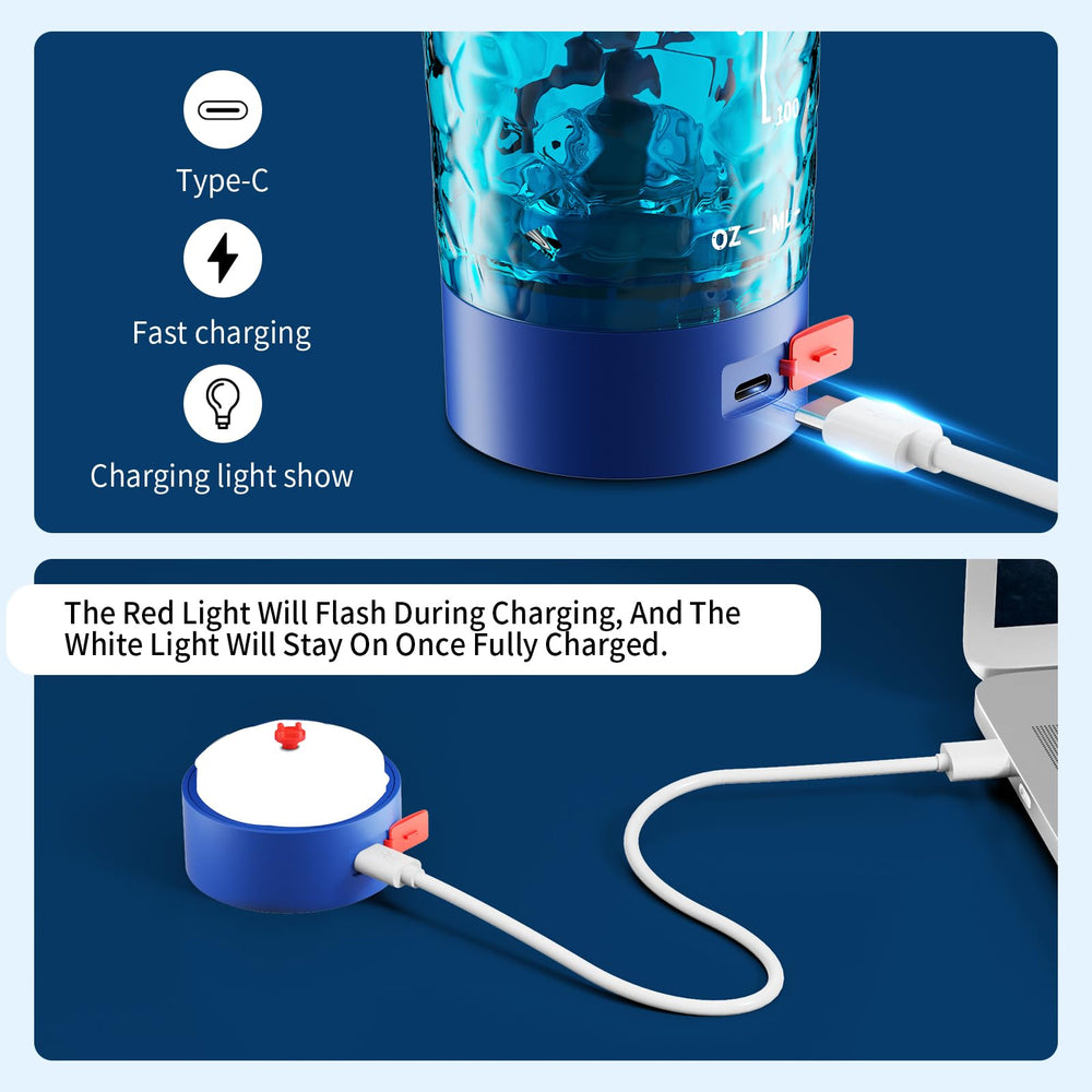 Blue Fans-One shaker cup designed for portable protein shakes