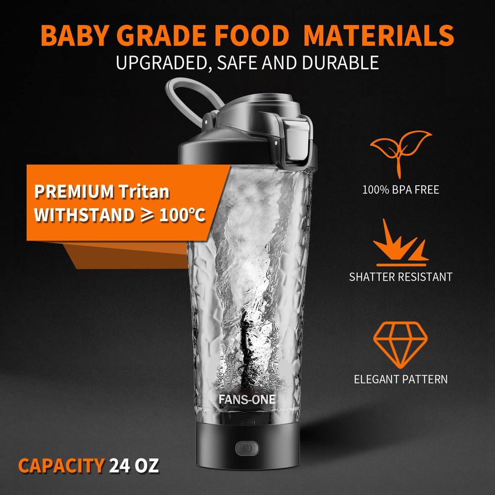 Fans-One detachable motor base and carrying loop for easy portability.