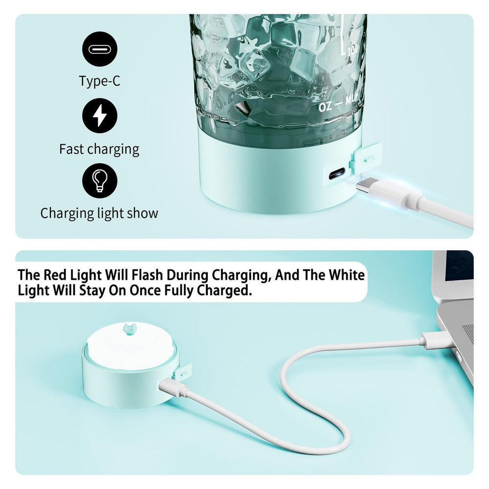 FANS-ONE shaker has a detachable motor base for easy cleaning.