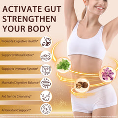 Fanshi 18-in-1 herbal blend label closeup highlighting natural support.