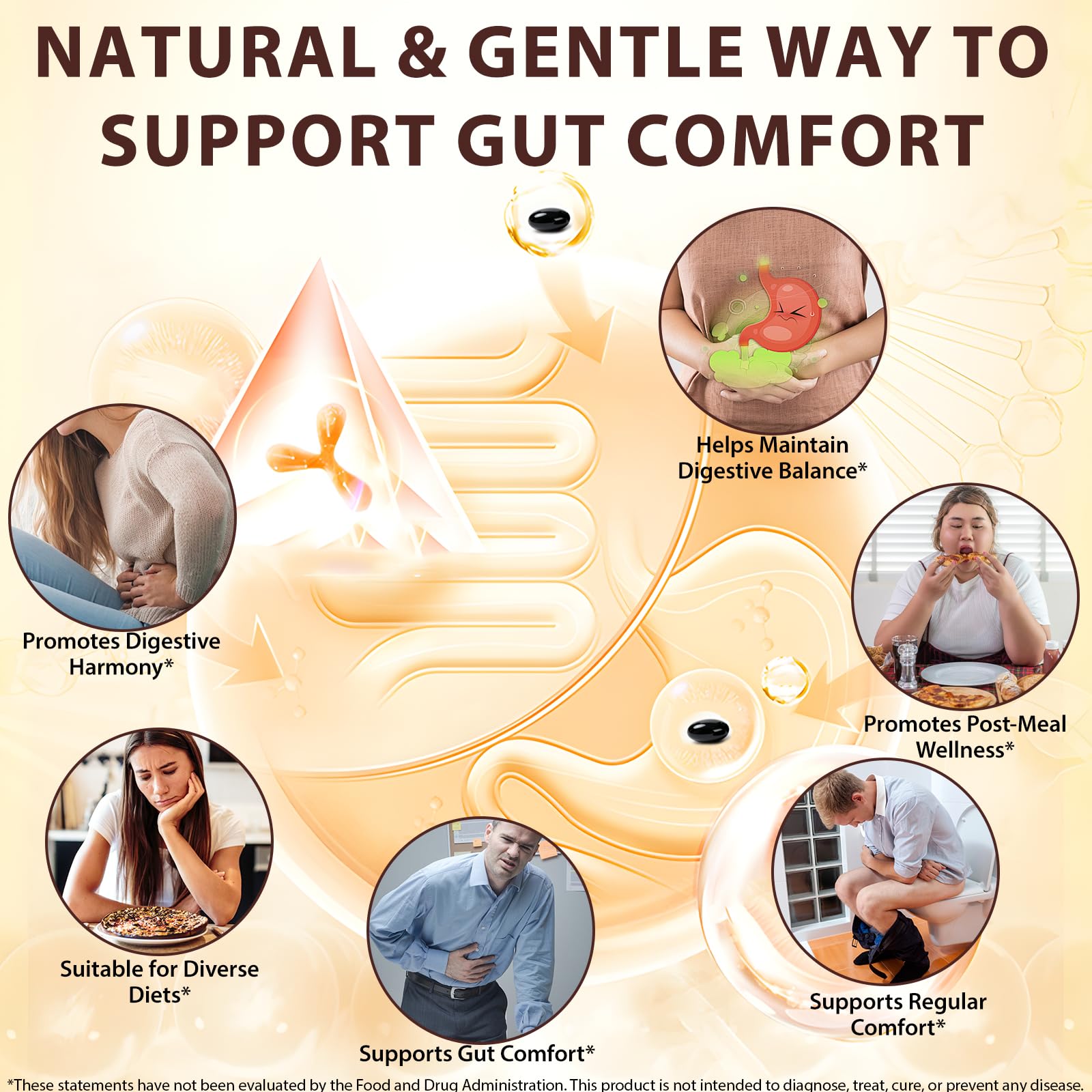 Fanshi digestive balance bottle ready for daily routine.