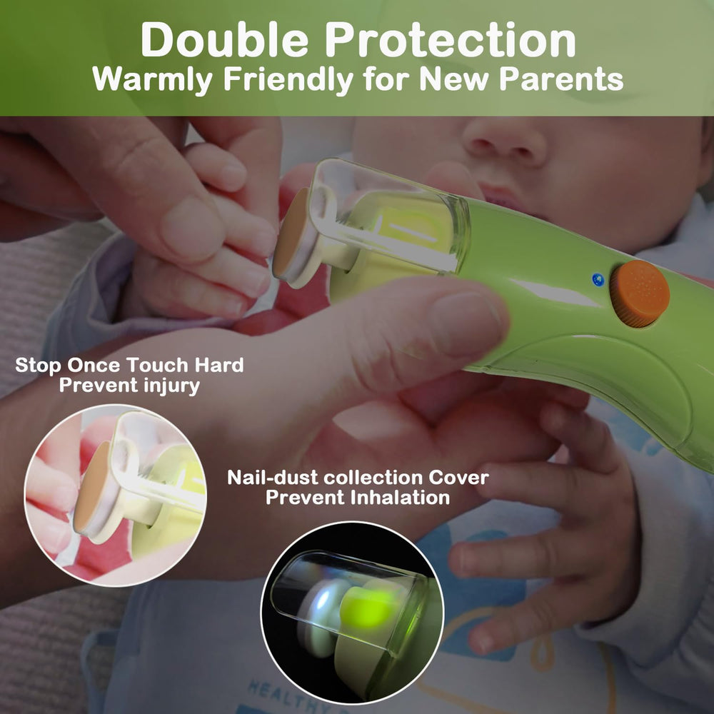 Fansidi dust collection cover keeps nails clean during use.