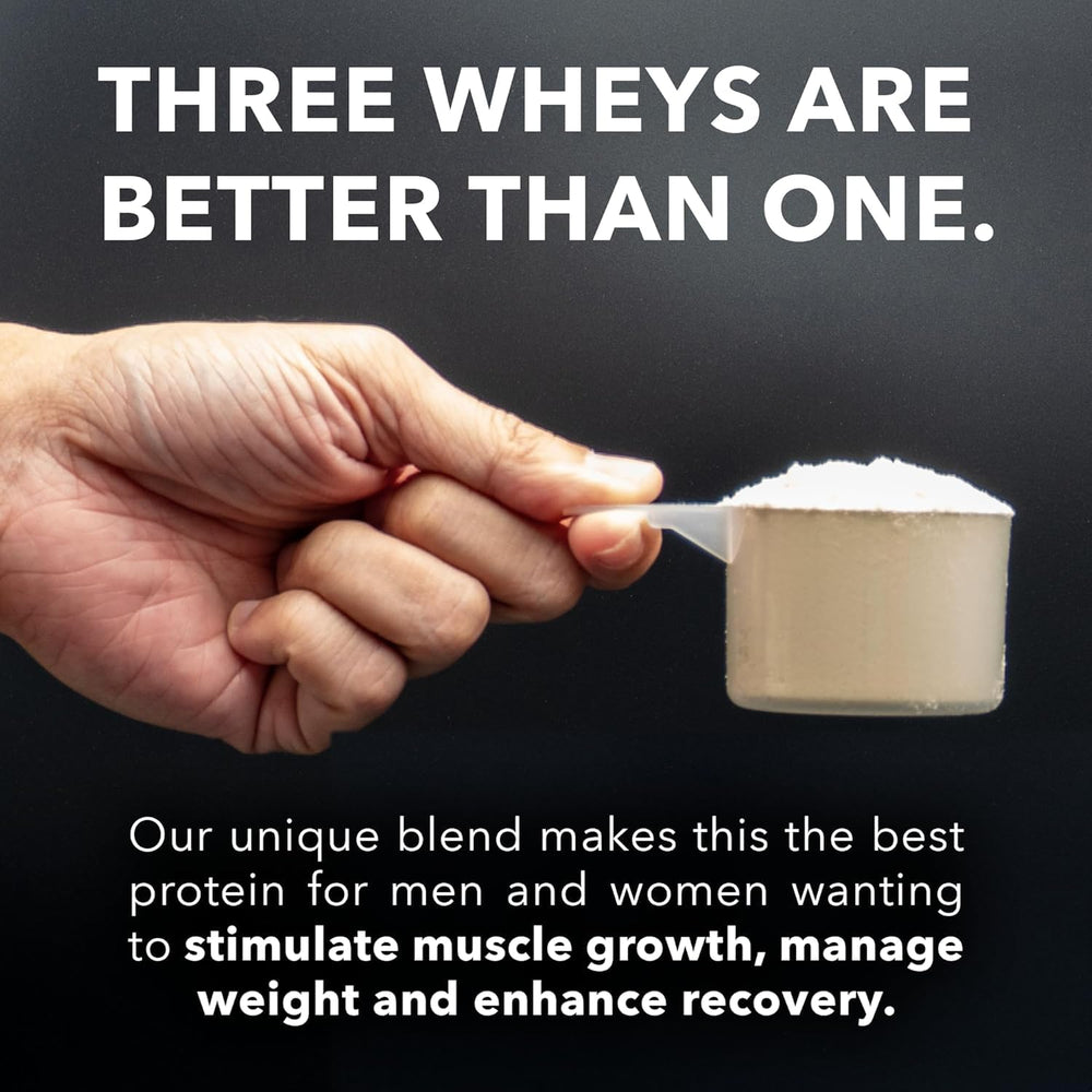 Fantastic Nutrition 3-in-1 Whey Unflavored 5lb hydrolyzed whey detail highlights digestibility.