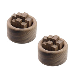 FarBoat round wood diffuser 6 cm in an elegant design for room fragrance.
