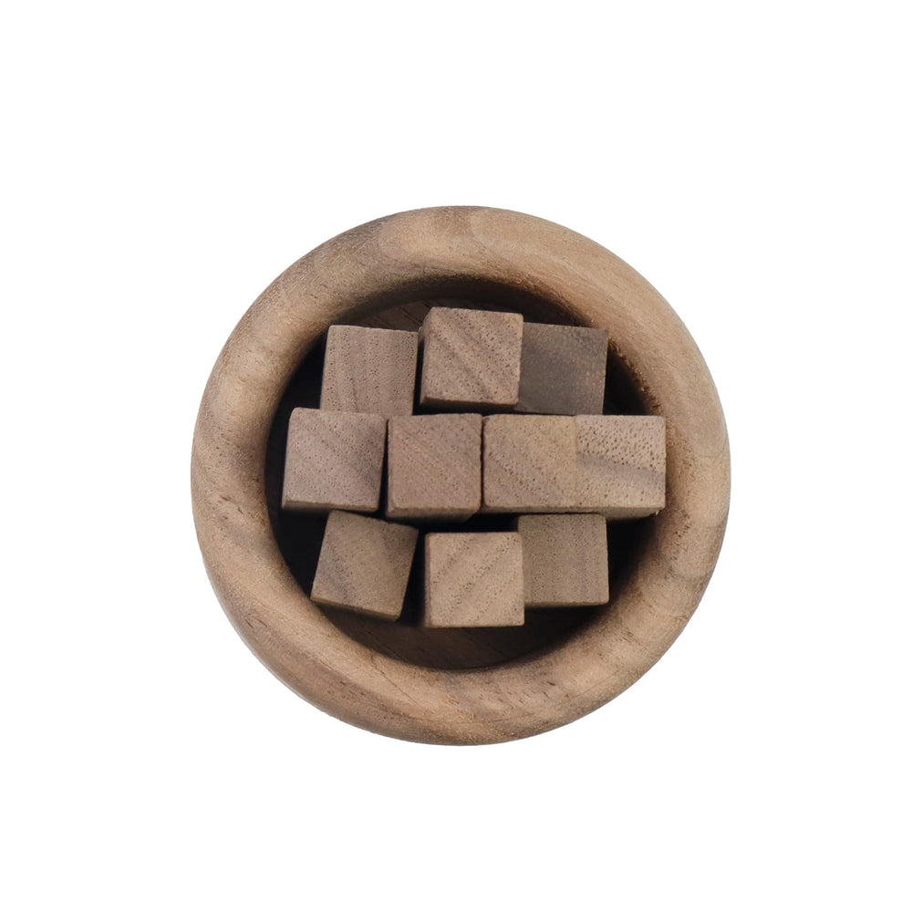 FarBoat wood-base diffuser stand highlights natural wood sheen and decor.