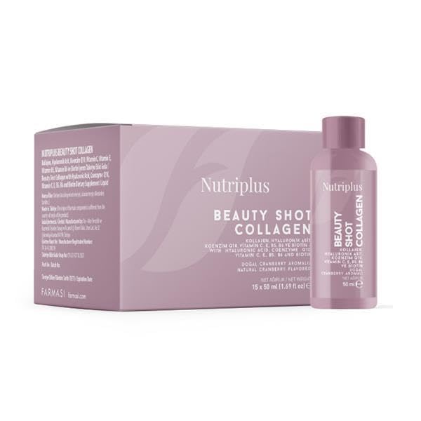 Farmasi Nutriplus collagen 50ml bottle for daily skin support and wellness