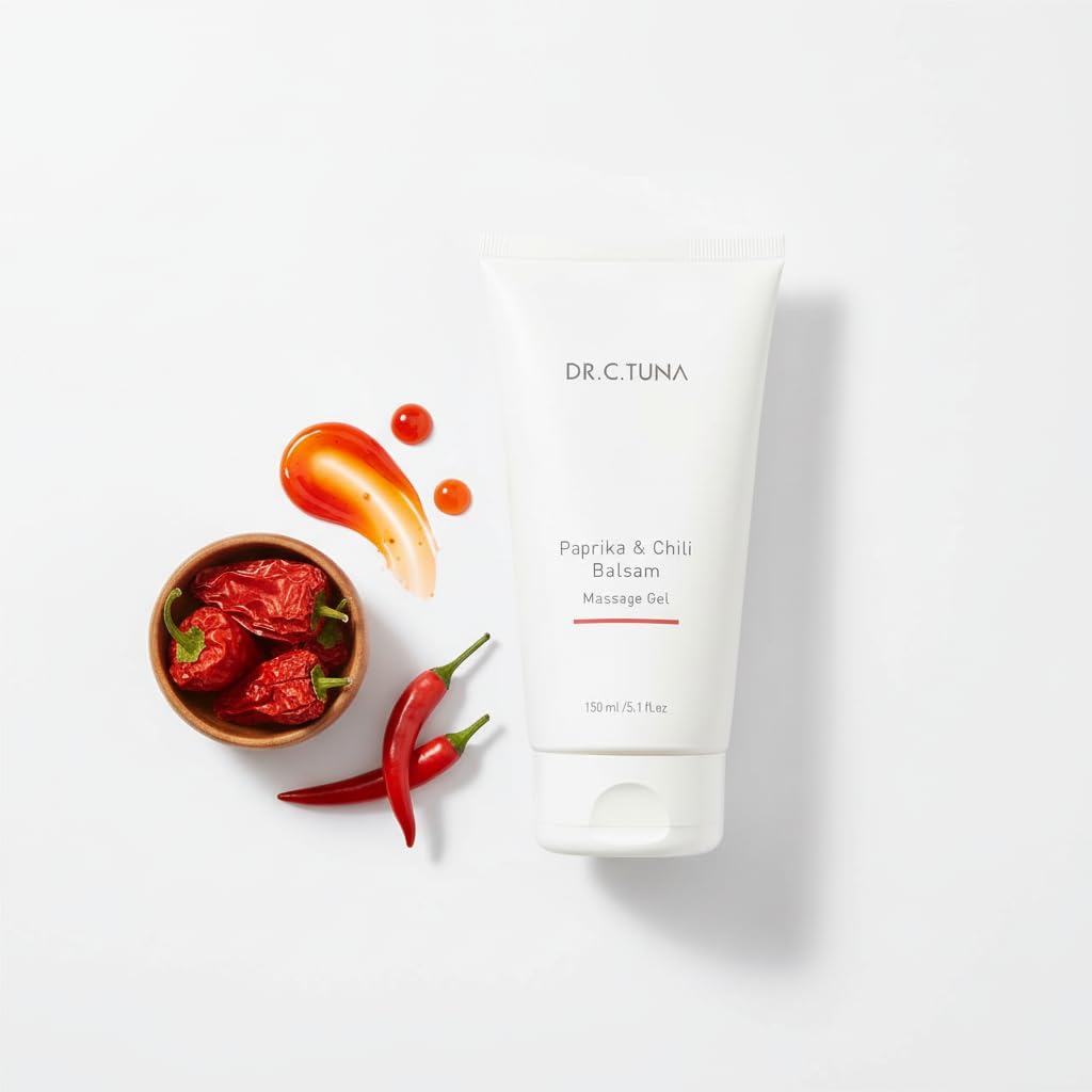 FARMASi Paprika & Chili Balsam neck massage with cozy warming sensation.