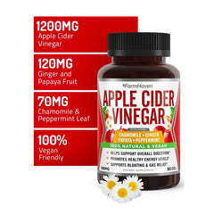 Capsules close-up highlighting FarmHaven high-potency blend for immune and gut health