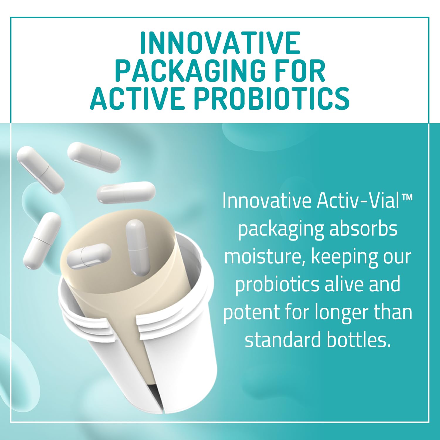 FarmHaven delayed-release capsules protect probiotics through stomach acid