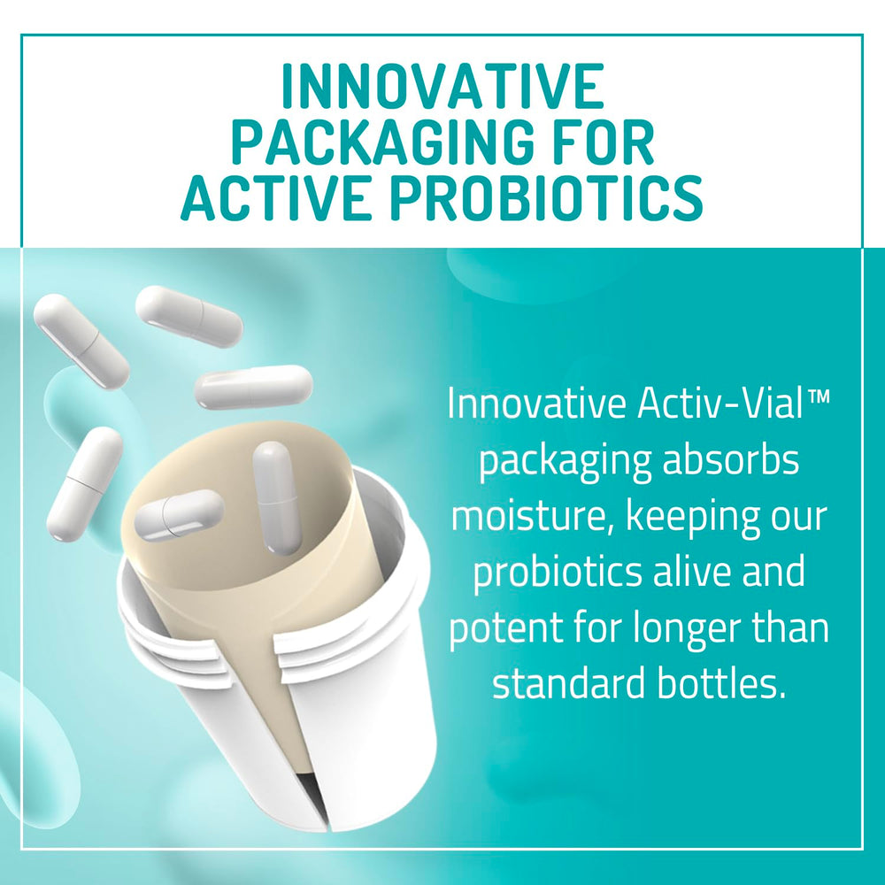 FarmHaven delayed-release capsules protect probiotics through stomach acid