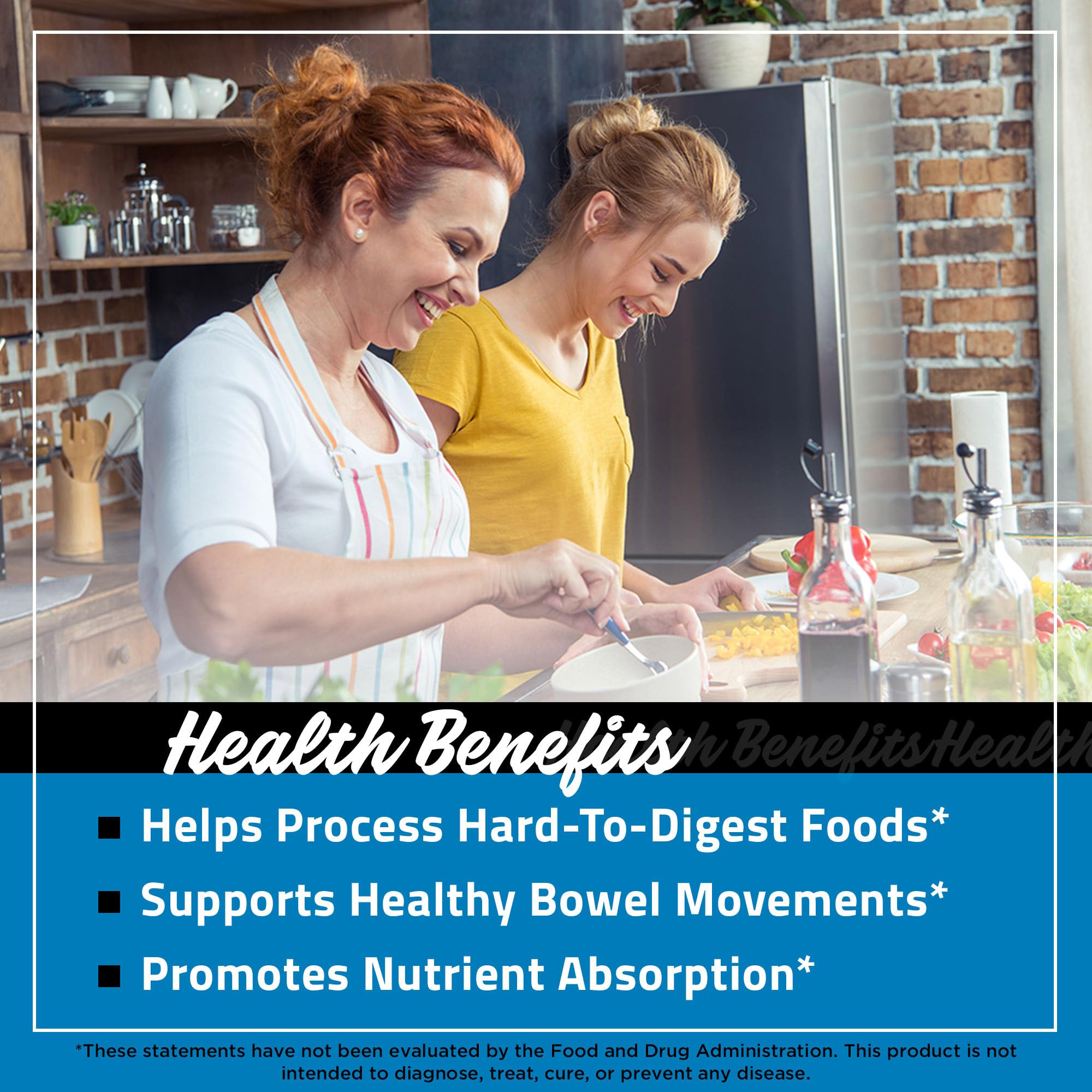 FarmHaven Digestive Enzymes made-in-USA label signals purity and NSF-certified facility