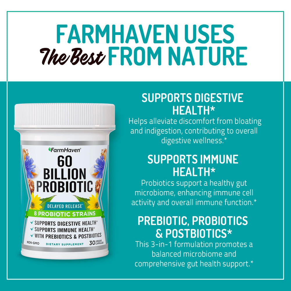 FarmHaven postbiotics in the formula to support immune-friendly response