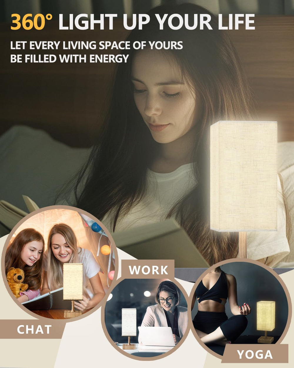 FARRIDE light therapy lamp saves last settings with smart memory.