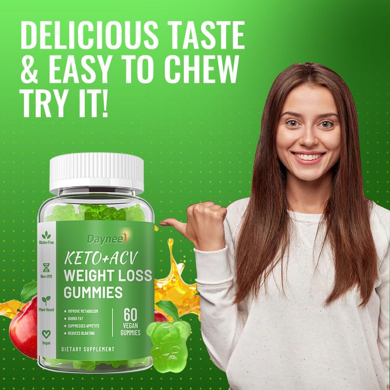 FARWIX ACV Gummies texture and chews with vibrant green apple color
