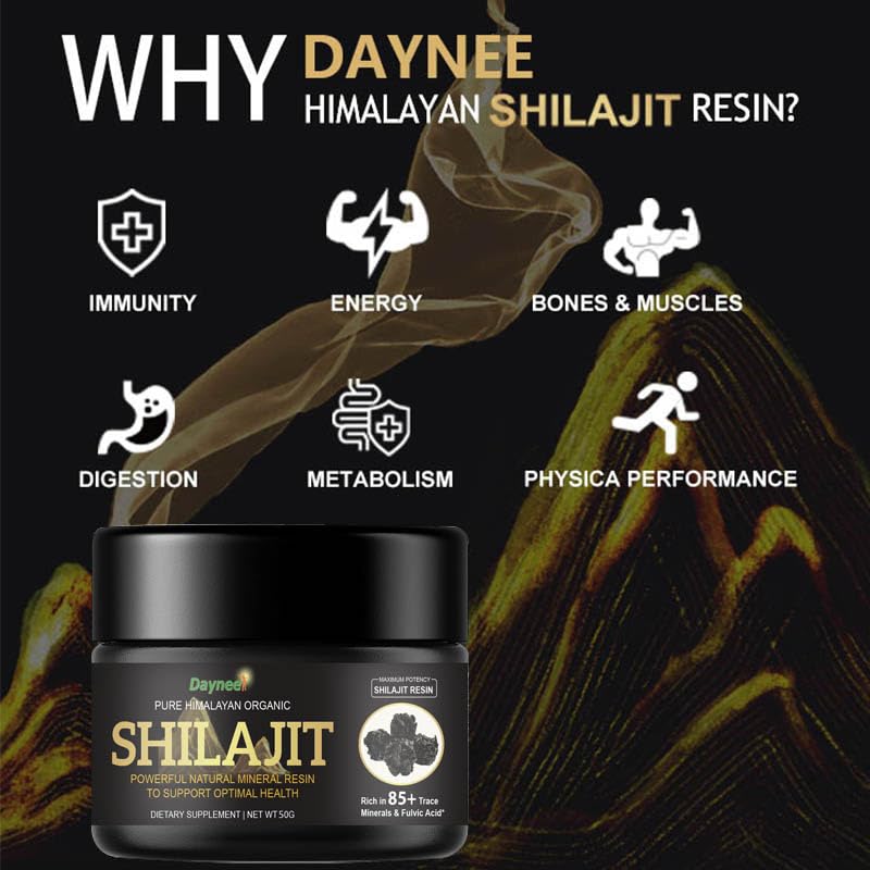 FARWIX Daynee Shilajit Resin lab-tested for purity and safety