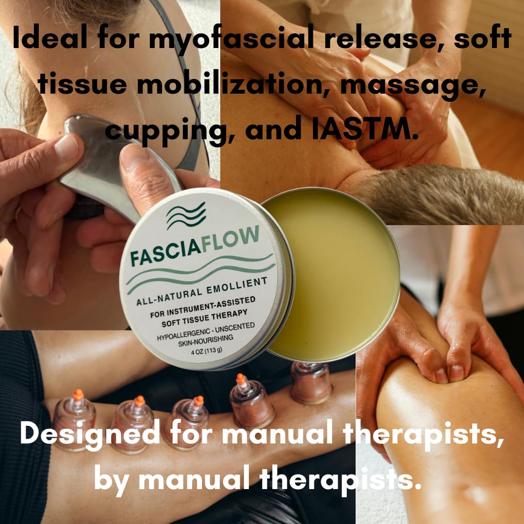 FasciaFlow with gua-sha tools shown for smooth tool-assisted release.