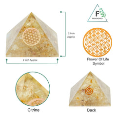 FASHIONZAADI Flower of Life Pyramid promotes harmony and mindful living at home.