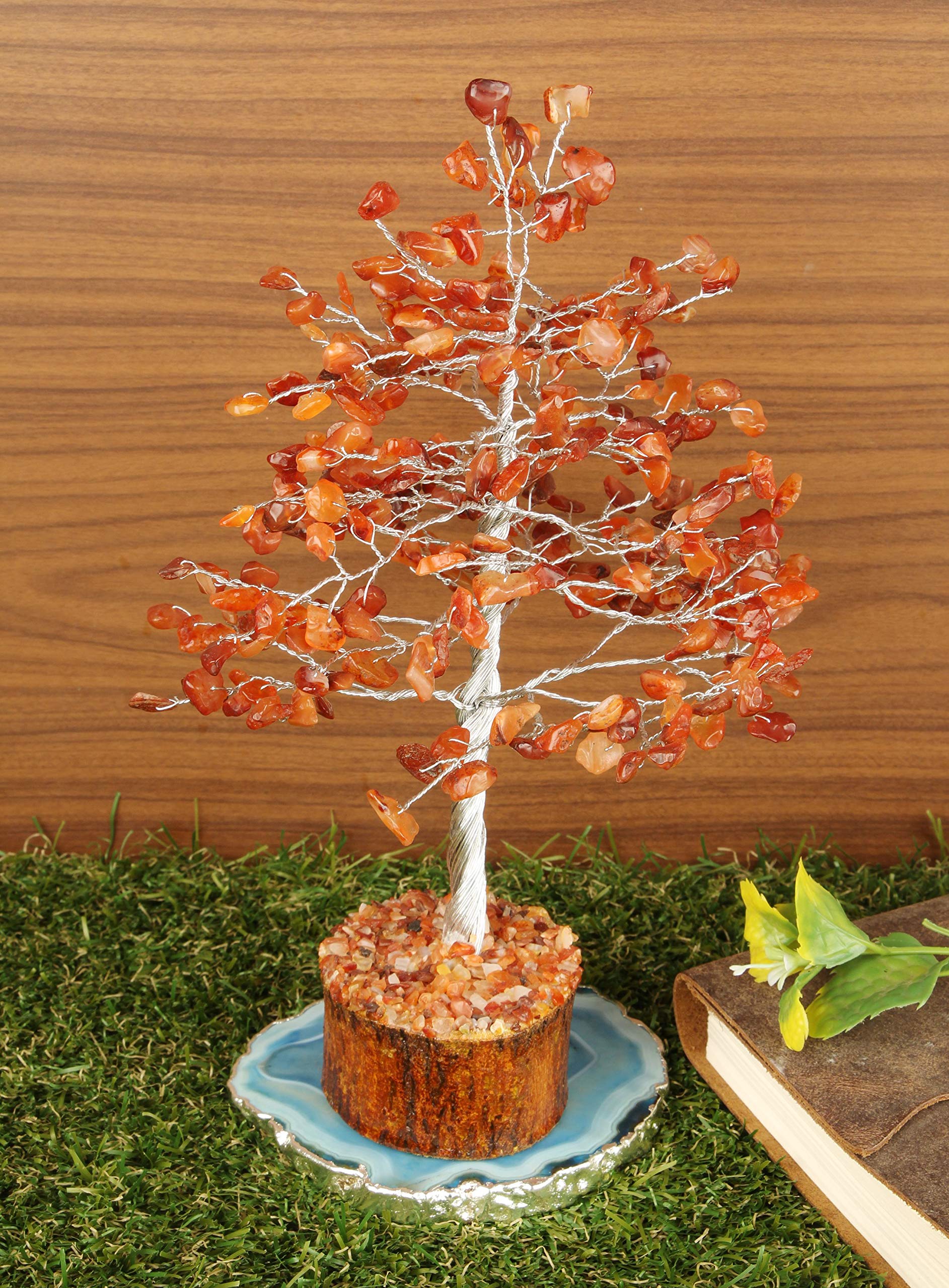 Fashionzaadi money tree desk decor to boost creativity and focus.