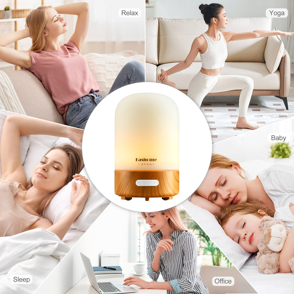 Fashome ultrasonic operation conveys quiet, peaceful use.