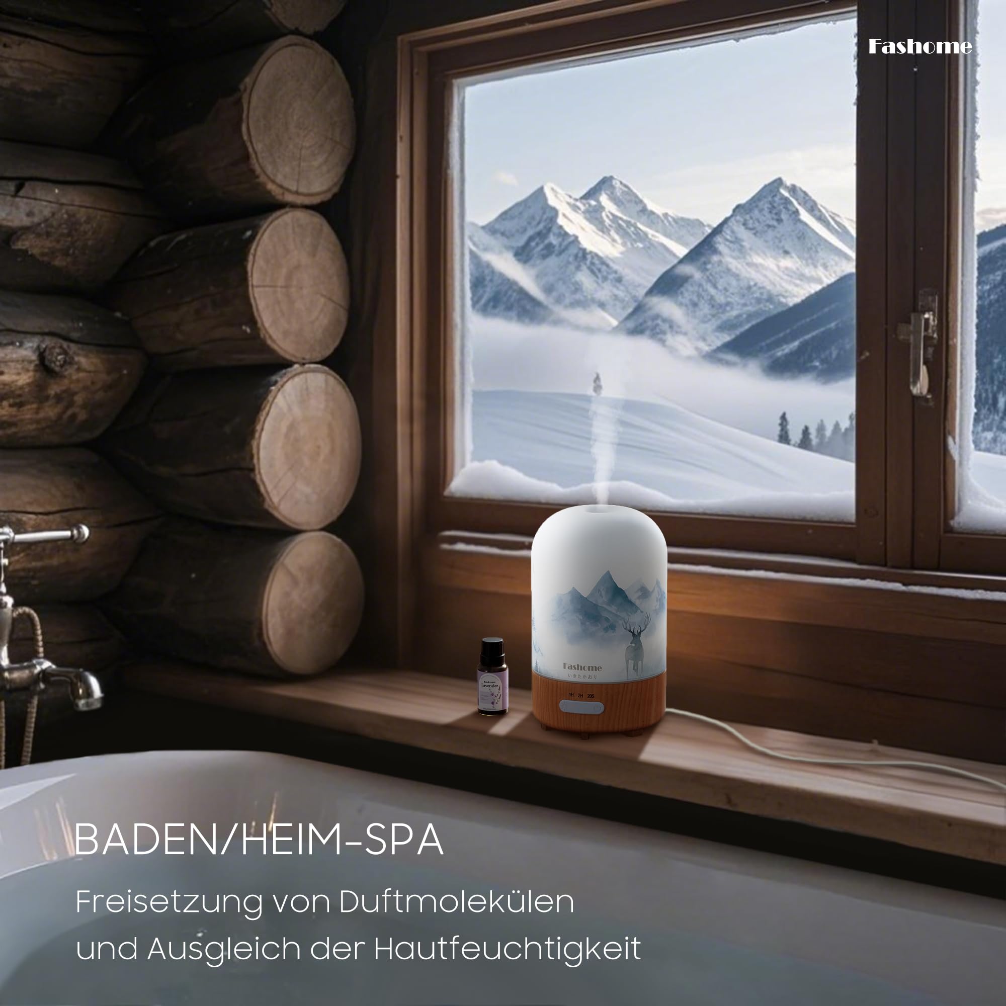 Fashome gift-packaging-diffuser arrives ready for gifting on any occasion.