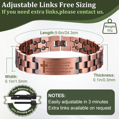 Fashtour adjustable size tool demonstrates effortless wrist fit and customizable comfort