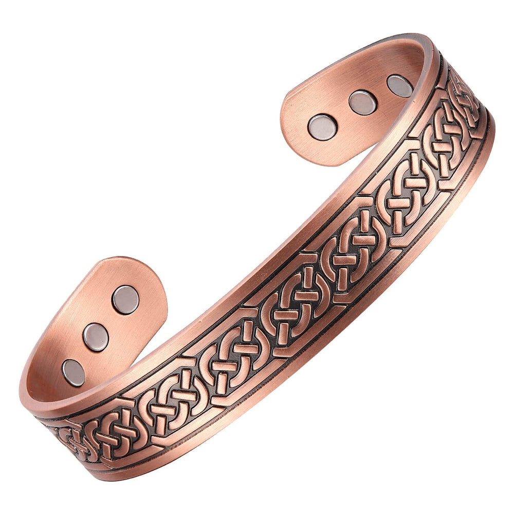 Fashtour Copper Bracelet close-up reveals pure copper with durable finish