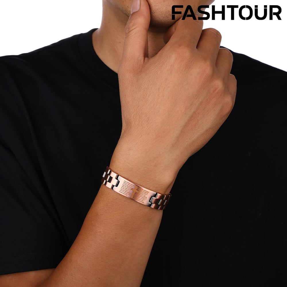 Fashtour copper bracelet designed for daily wear with versatile style.