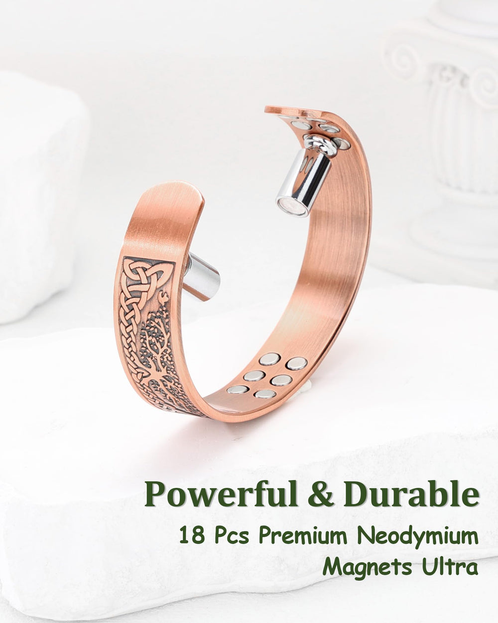 Fashtour copper bracelet in sleek gift box for gifting