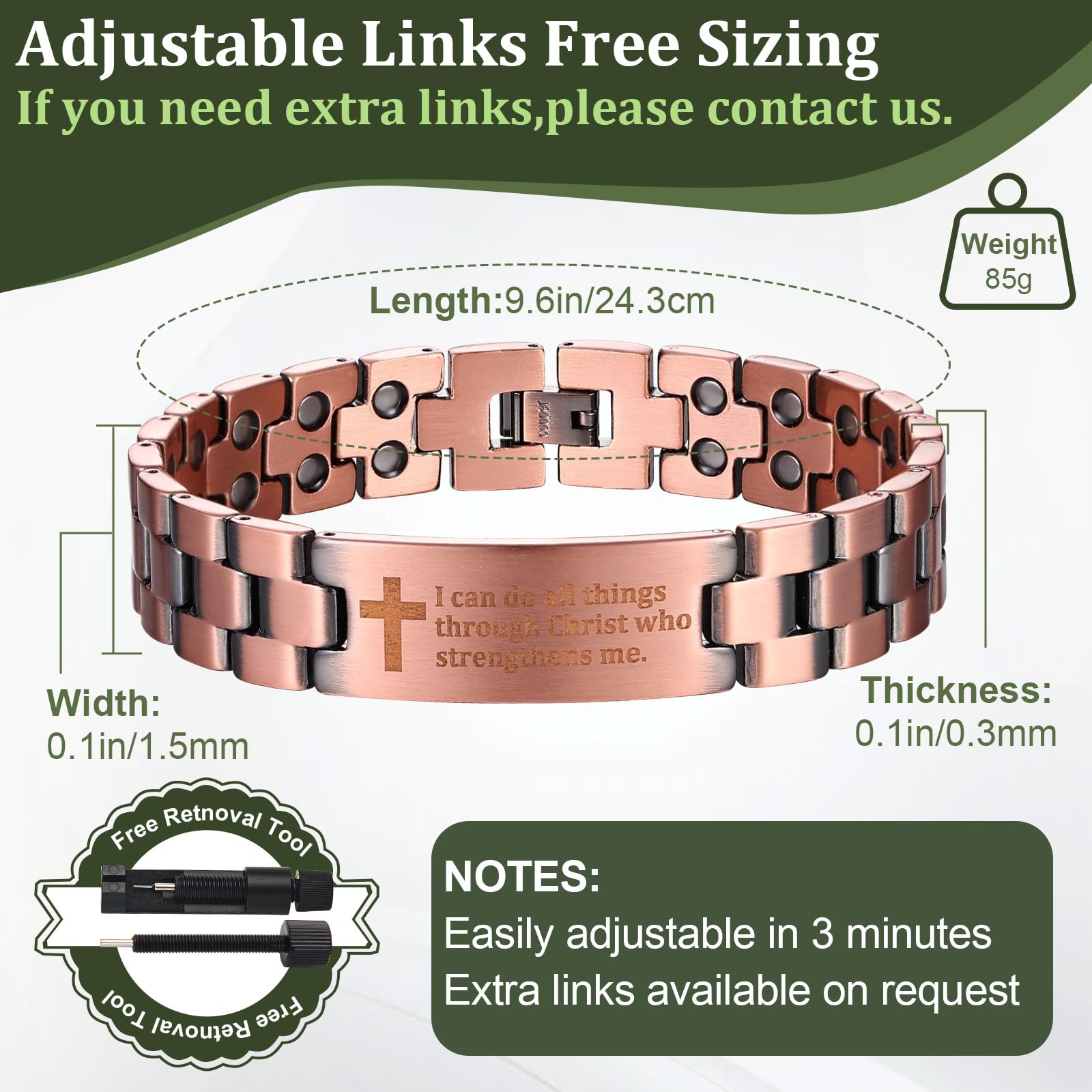 Fashtour cross bracelet in gift box highlights a ready-to-gift option