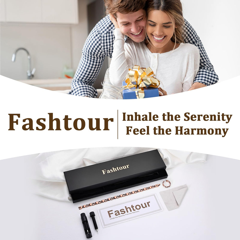 Fashtour gift box includes sizing tool and instructions for gifting