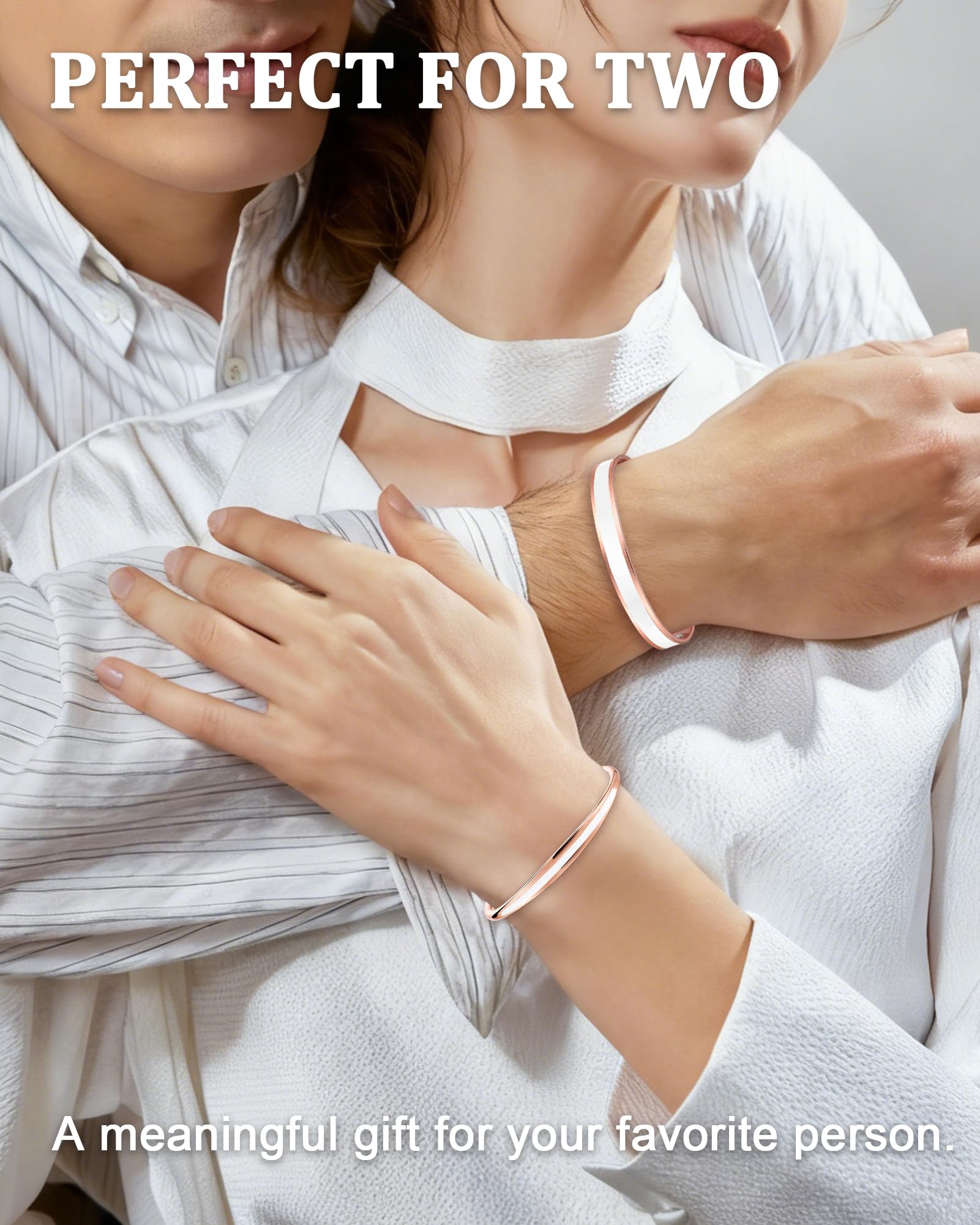 Fashtour hypoallergenic copper detail helps comfortable wear on sensitive skin.