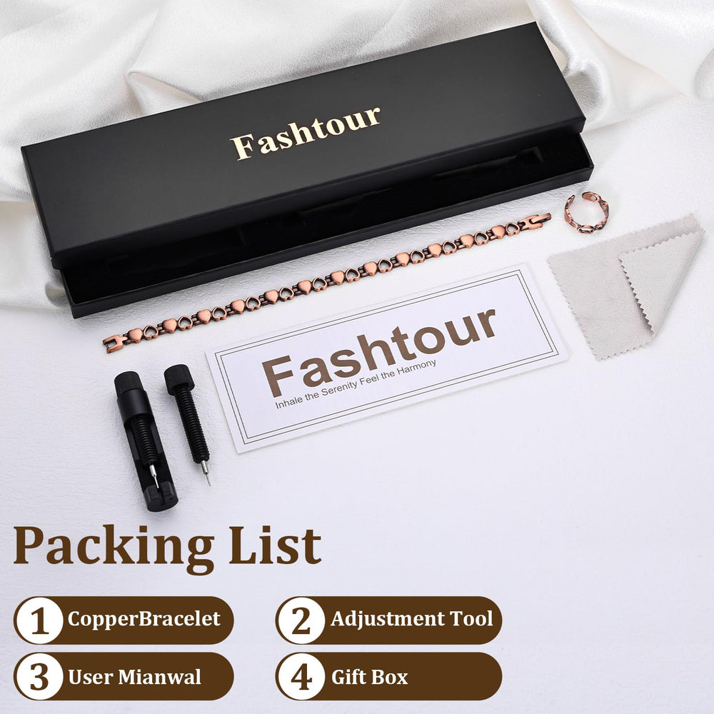 Fashtour hypoallergenic copper wear suitable for sensitive skin