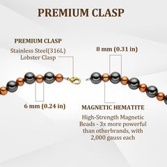 Fashtour 53cm necklace length sits comfortably for daily wear and layering.