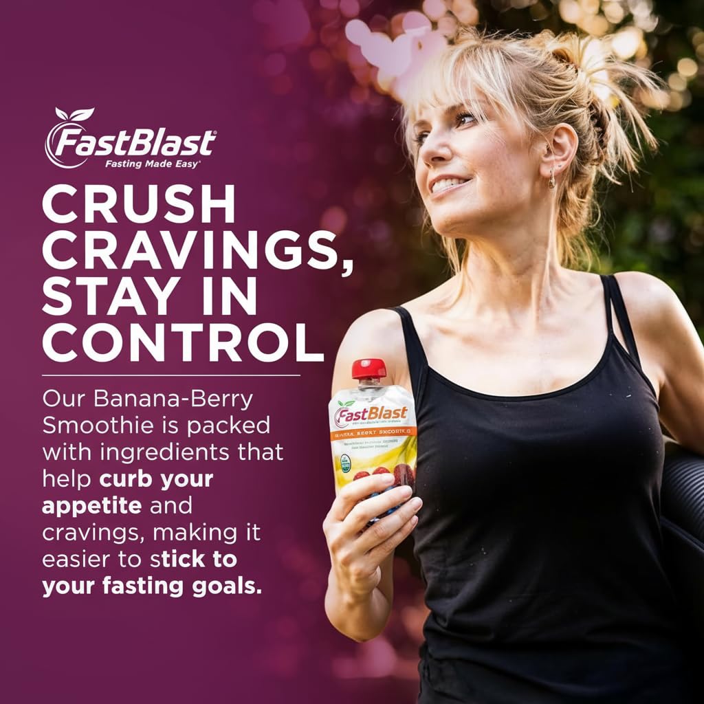 FastBlast on-the-go snack pouch ideal for busy days and quick energy.