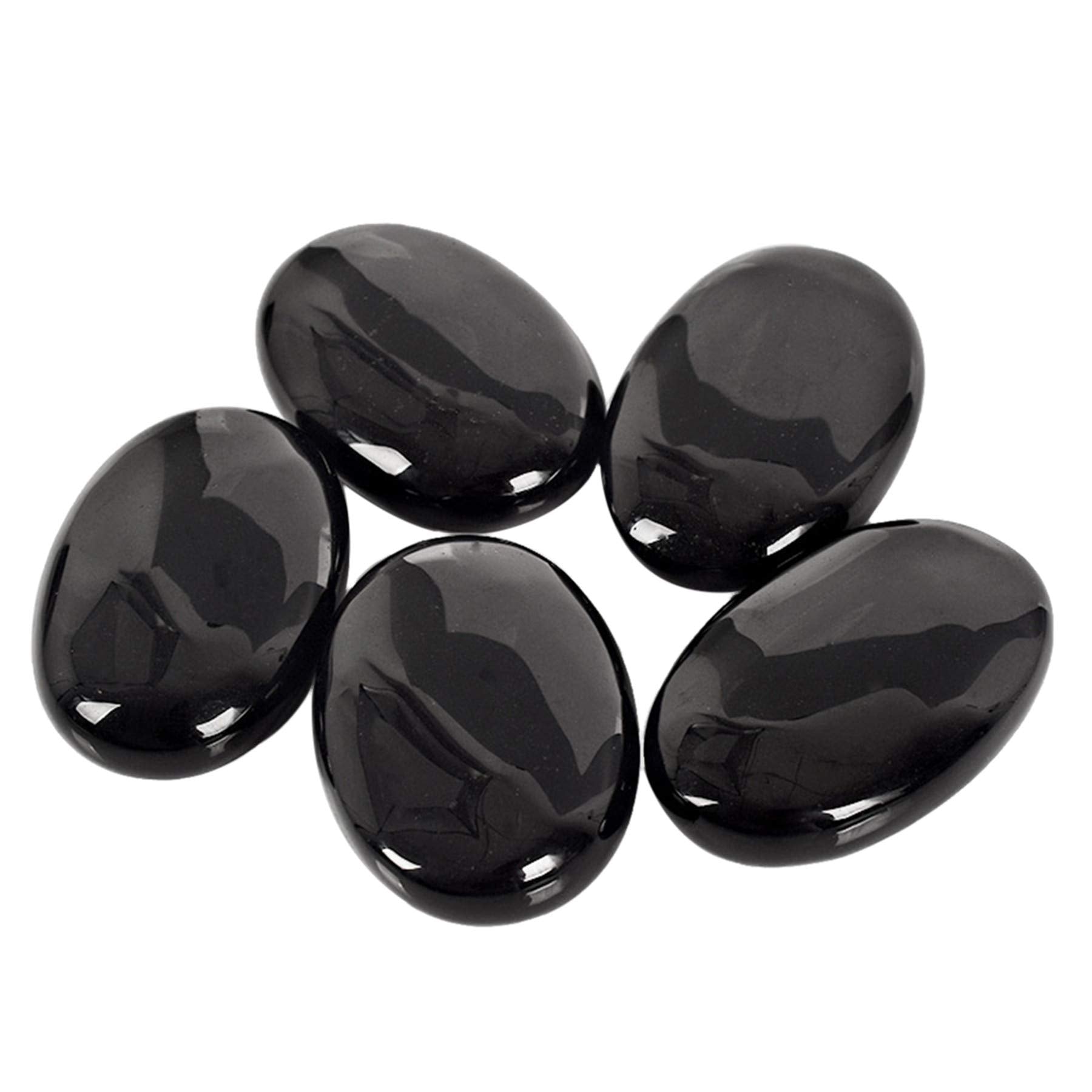 Favoramulet energy worry stone held in hand aids calm focus during routines.