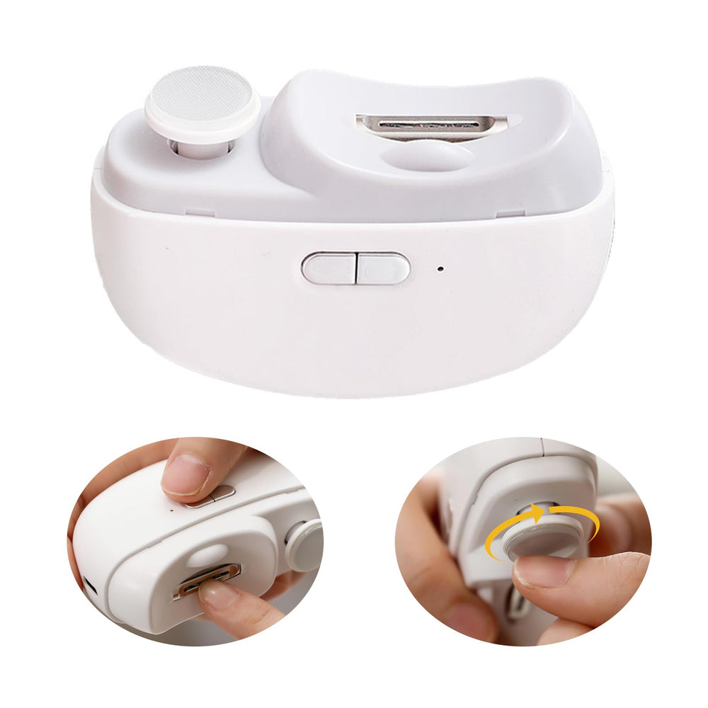 Favrison baby nail trimmer 2-in-1 for safe, gentle nail care.