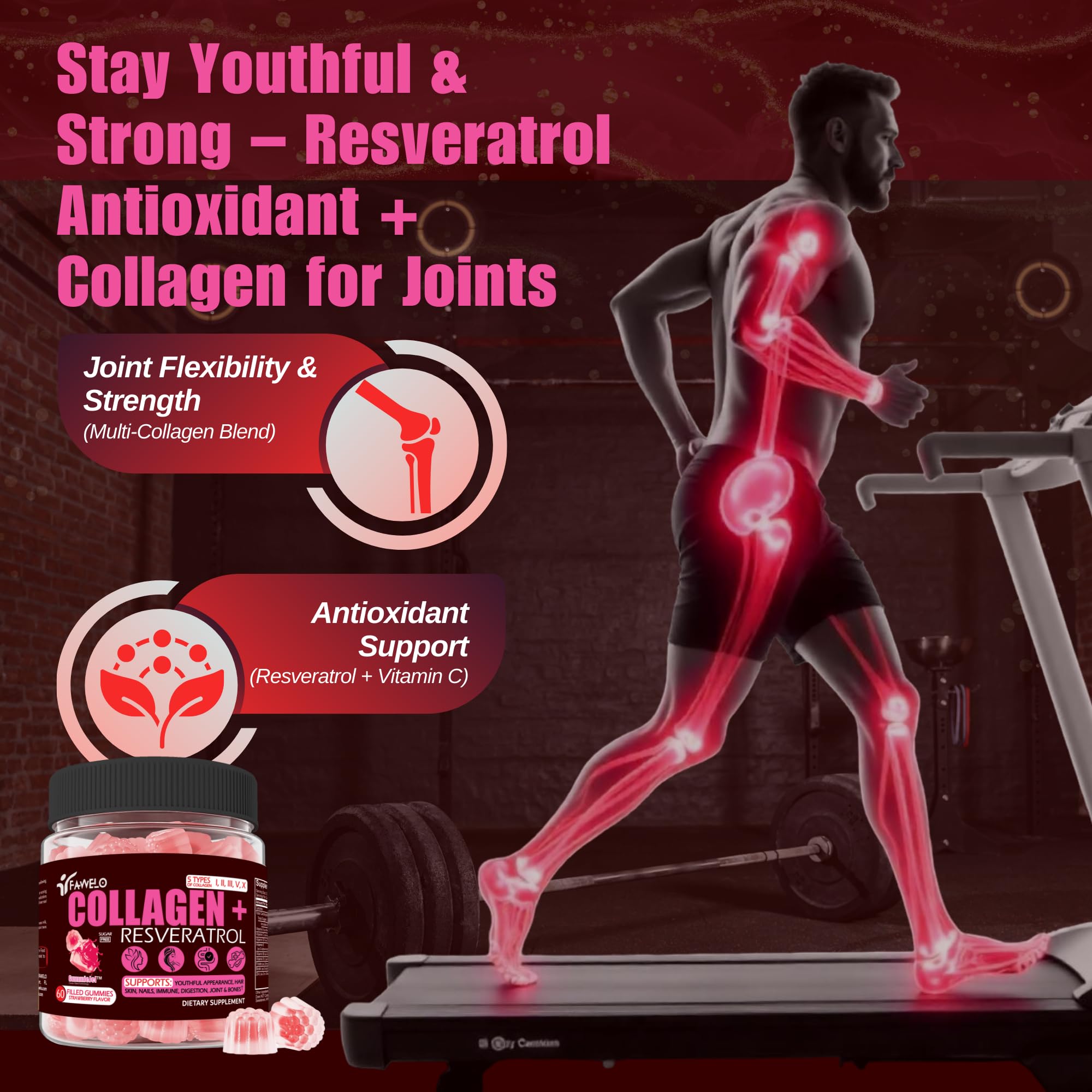 GummieJel technology highlighted for faster absorption in Fawelo gummies