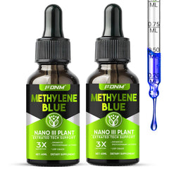 FDNM Methylene Blue Drops bottle for easy daily dosing and brain health support.