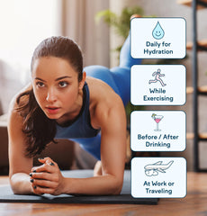 Feel Goods Hydration Hero organic aloe vera and vitamins on label.