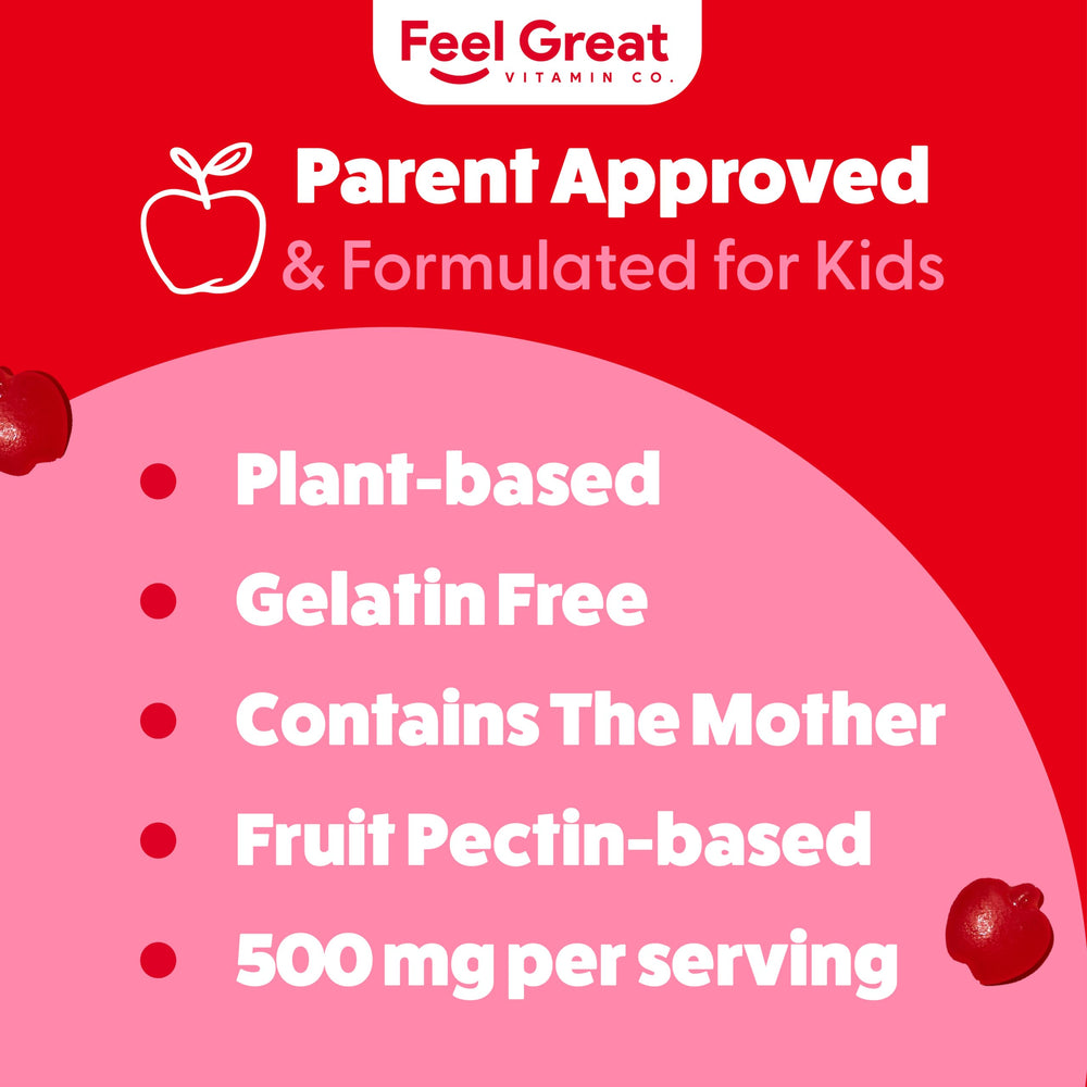 Vivid flavor shot reveals a fruit-flavored, kid-friendly gummy for regular consumption.