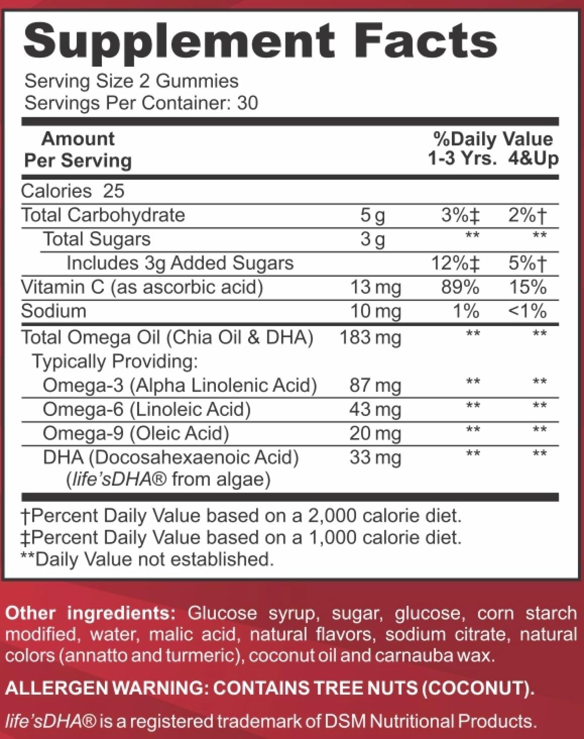 Gluten-free badge and vegan symbol visible on bottle label