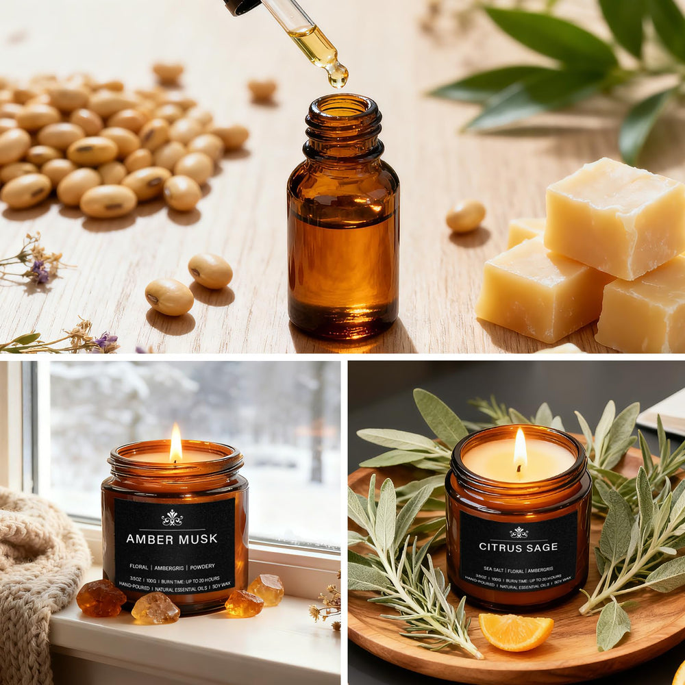 Feibao Sandalwood Rose candle blends elegance and calm.