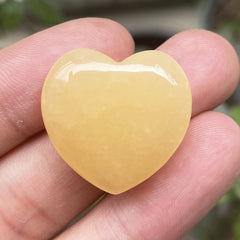 Fekuar romantic polished heart stone for gifting and decorative display.