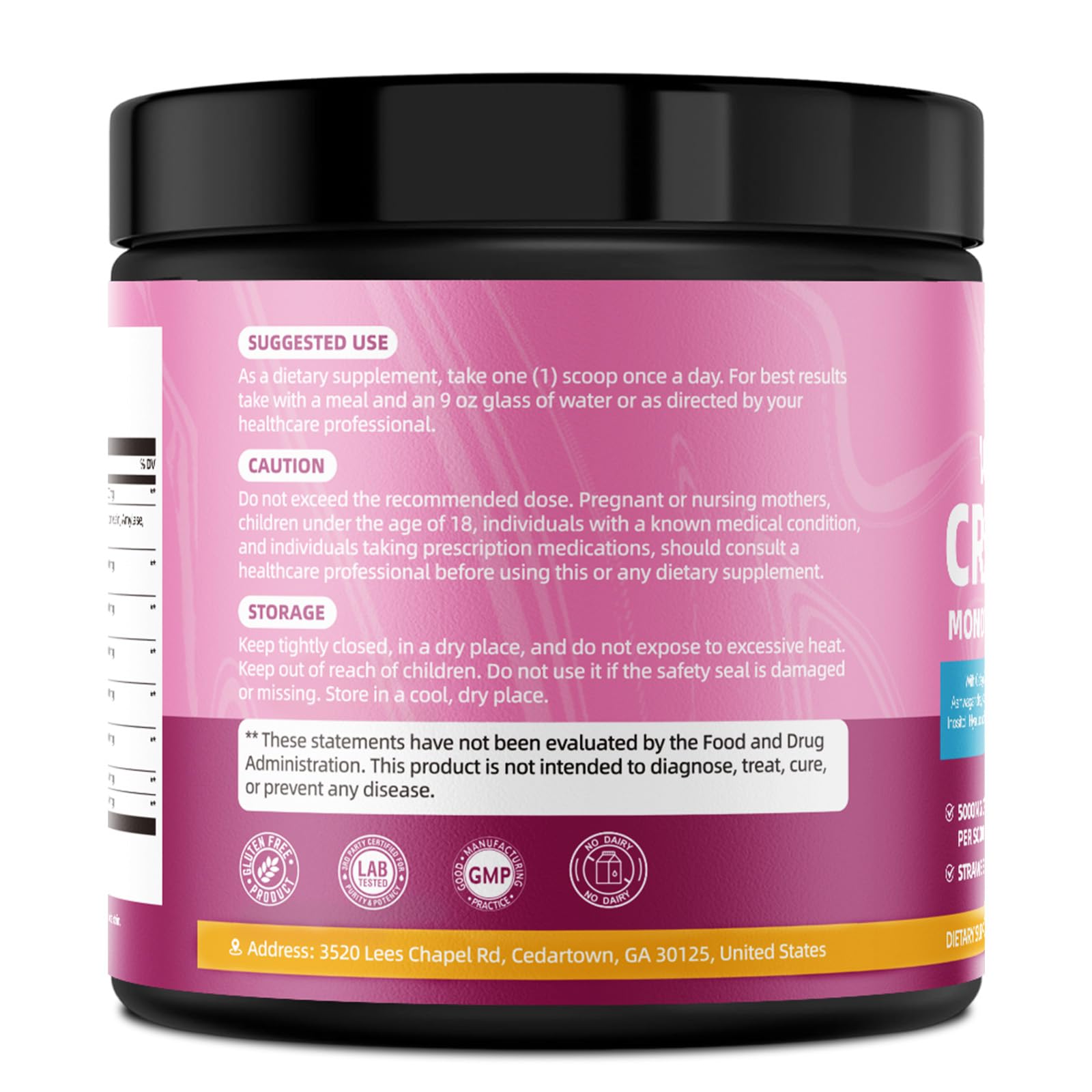 Daily use shot of Femmetra Creatine Collagen for Women in a shaker