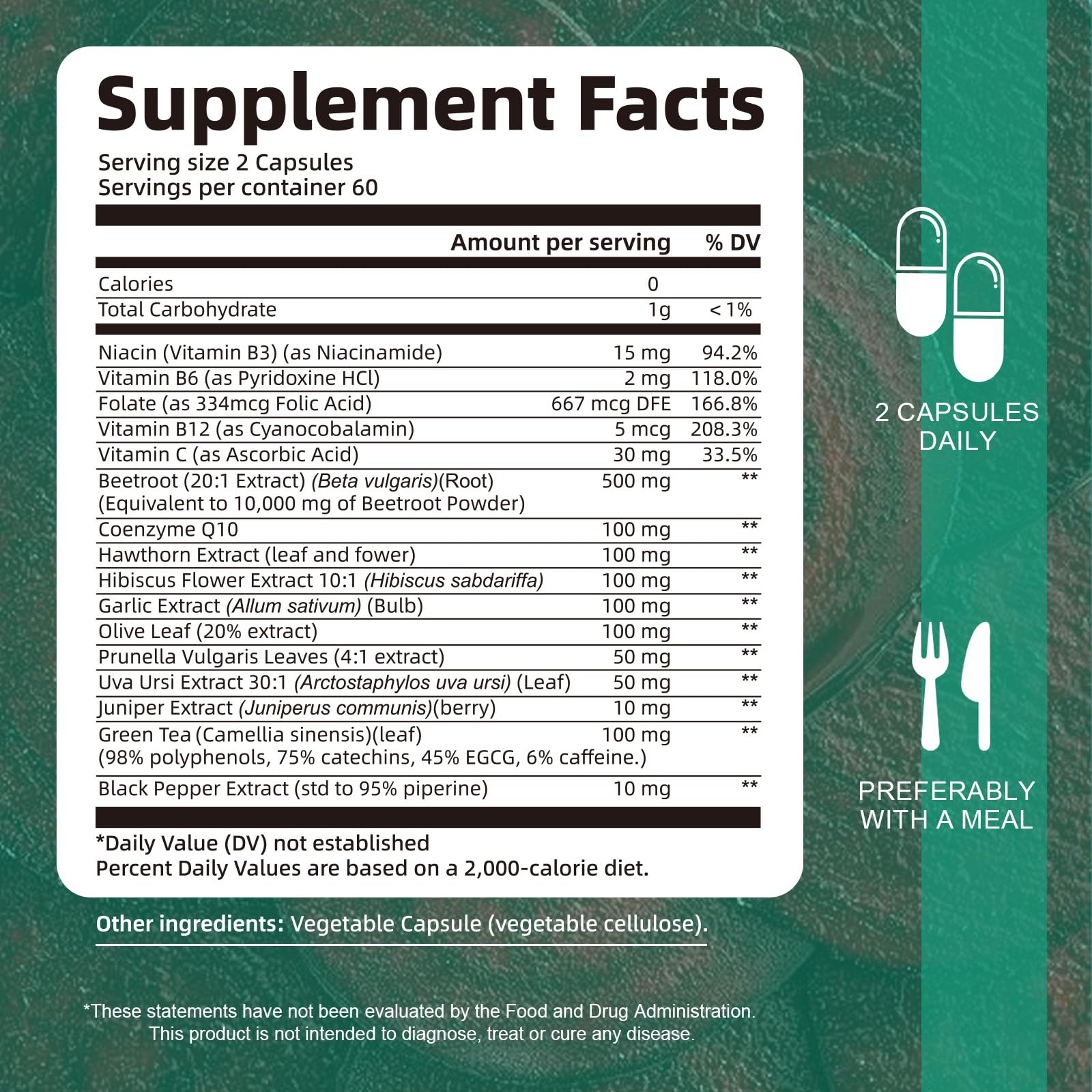 Femmetra lab-tested purity seal signaling high-quality natural ingredients.