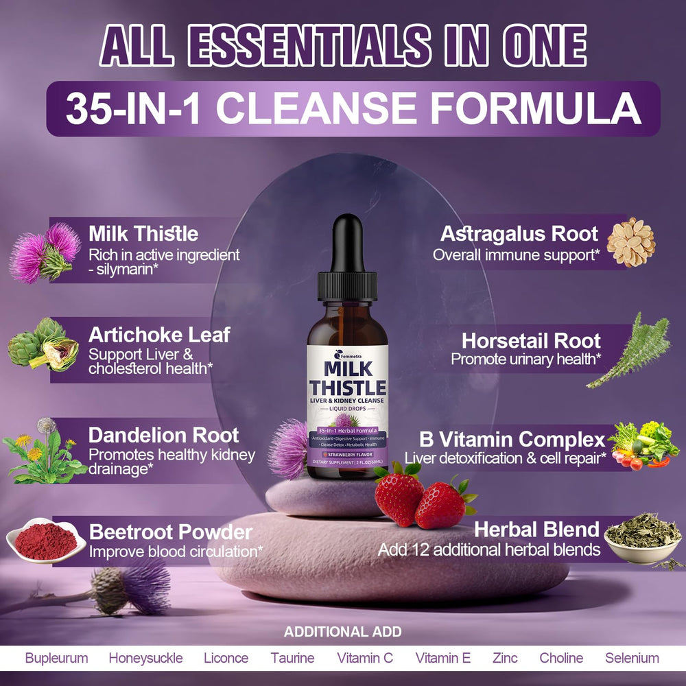 Femmetra Strawberry flavor profile adds a pleasant taste for daily use.