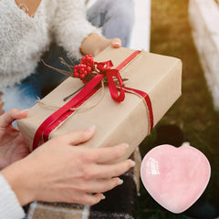 Fengshuibringluck Valentines palm-stone presented as a compact gift.